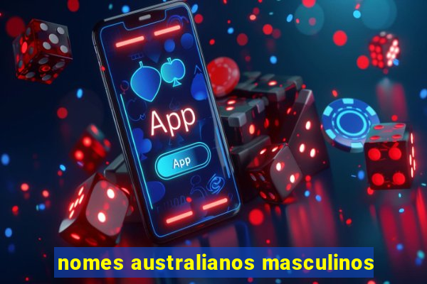 nomes australianos masculinos