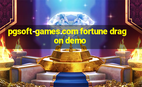 pgsoft-games.com fortune dragon demo