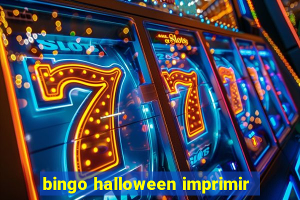 bingo halloween imprimir