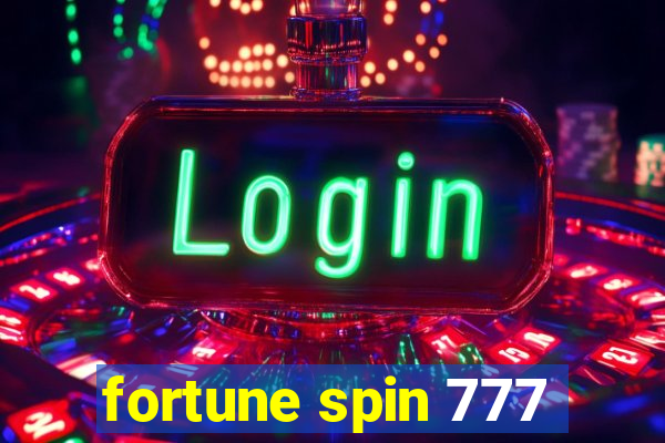 fortune spin 777