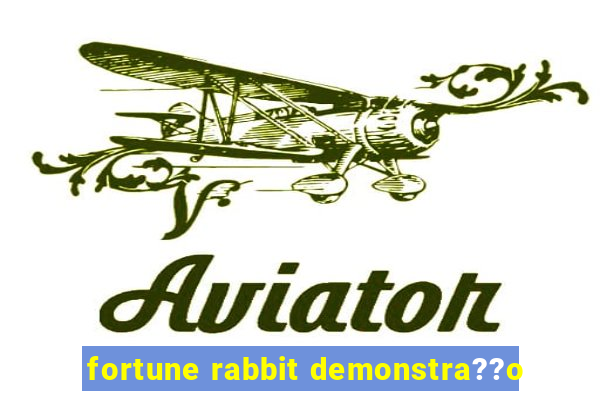 fortune rabbit demonstra??o