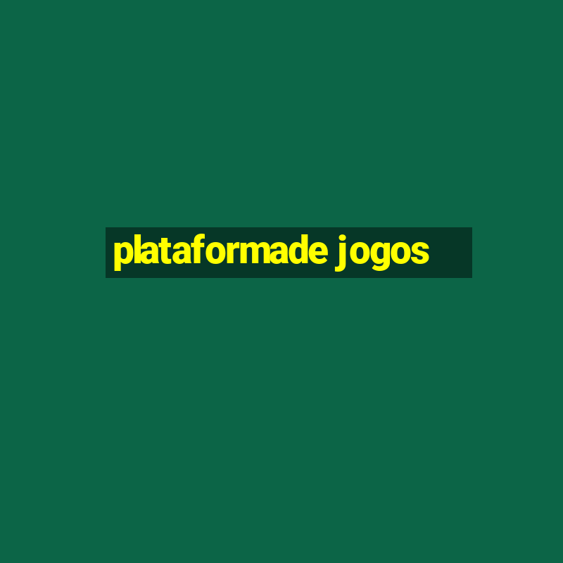 plataformade jogos