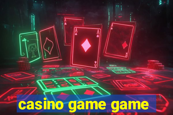 casino game game