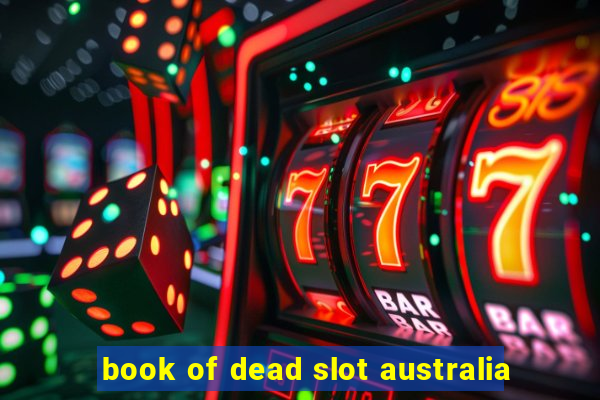 book of dead slot australia