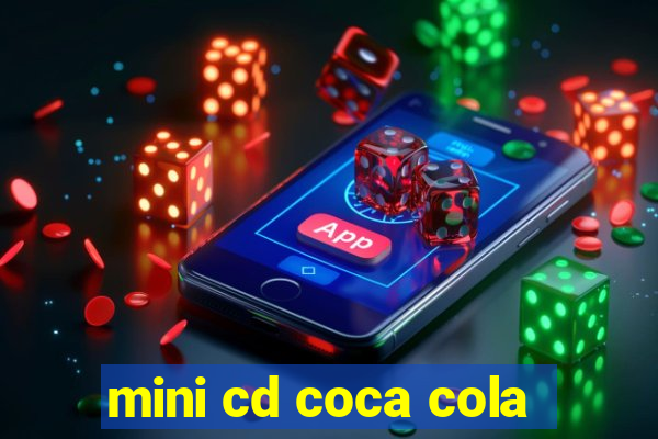 mini cd coca cola