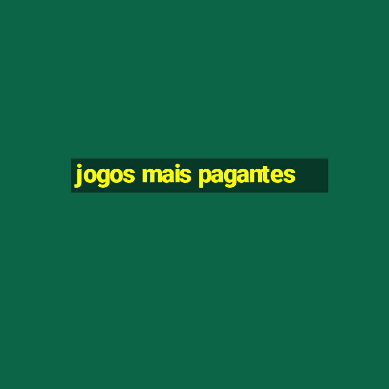 jogos mais pagantes