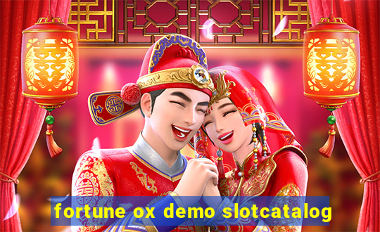 fortune ox demo slotcatalog