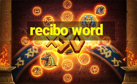 recibo word