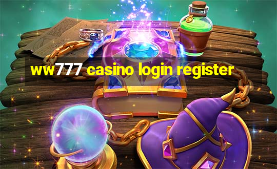 ww777 casino login register