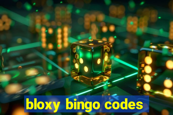 bloxy bingo codes