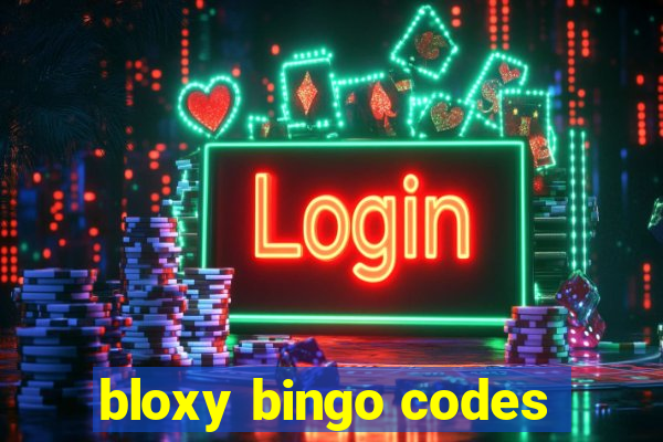 bloxy bingo codes