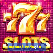 manual redação: folha pdf