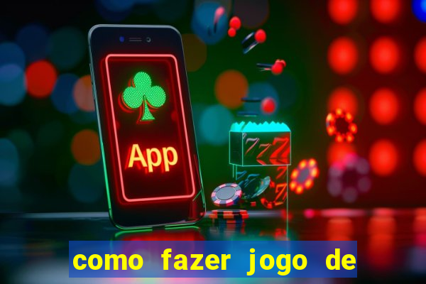 como fazer jogo de futebol online