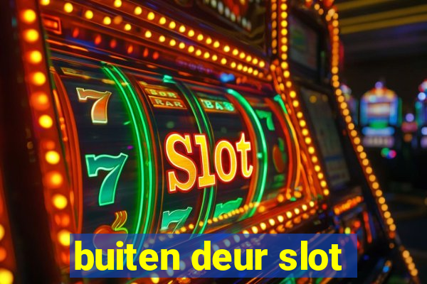 buiten deur slot