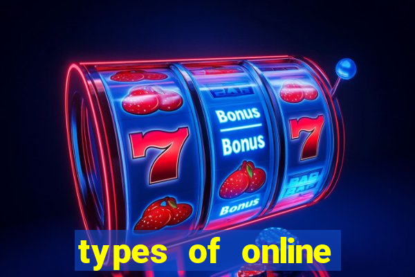 types of online casino games