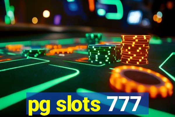 pg slots 777