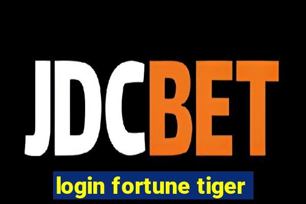 login fortune tiger