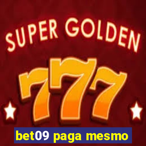 bet09 paga mesmo