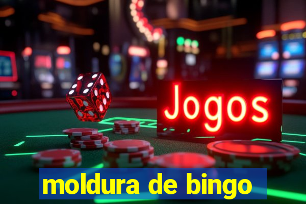 moldura de bingo