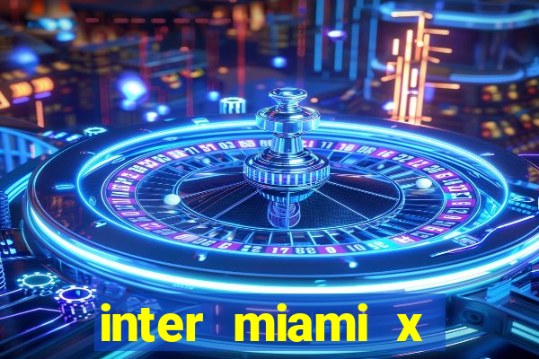 inter miami x cincinnati palpite