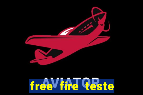 free fire teste grátis jogar agora