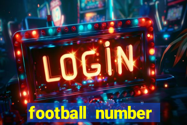 football number necklaces gold