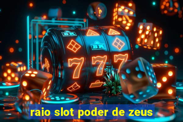 raio slot poder de zeus