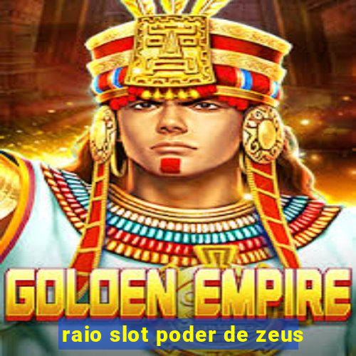 raio slot poder de zeus