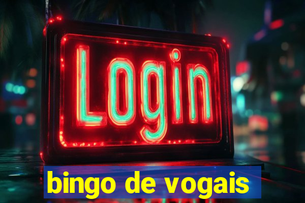 bingo de vogais