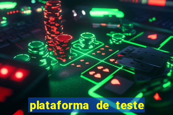 plataforma de teste pg demo