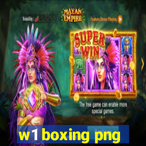 w1 boxing png