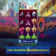 slot machine manufacturers