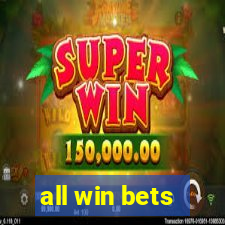 all win bets