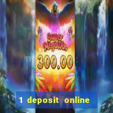 1 deposit online casino nz