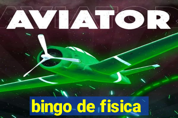 bingo de fisica