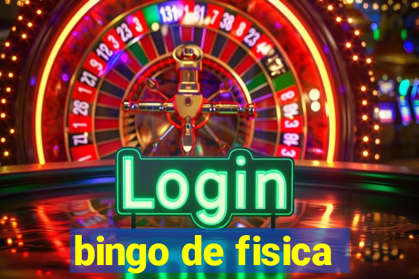 bingo de fisica