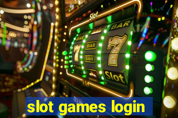 slot games login