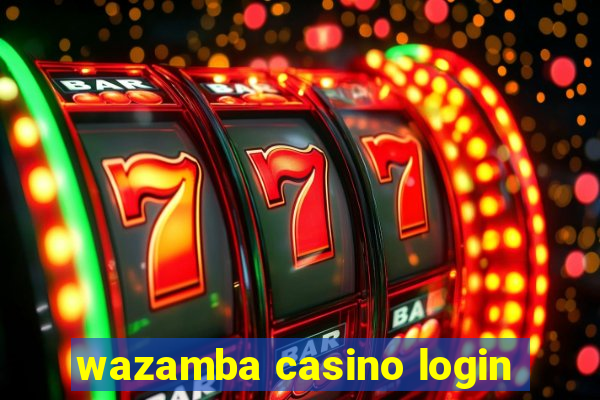 wazamba casino login