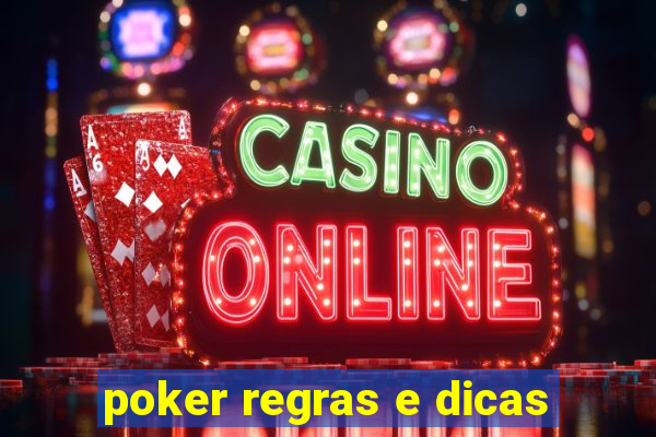 poker regras e dicas