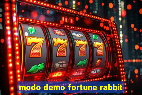 modo demo fortune rabbit