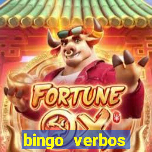 bingo verbos irregulares ingles