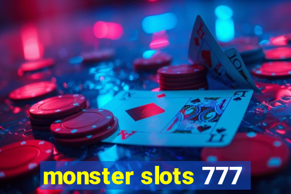 monster slots 777