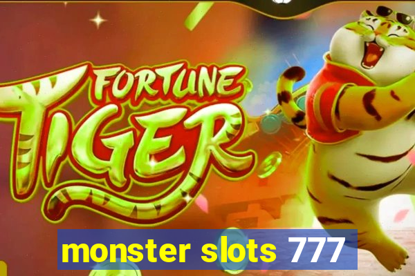 monster slots 777