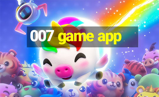 007 game app