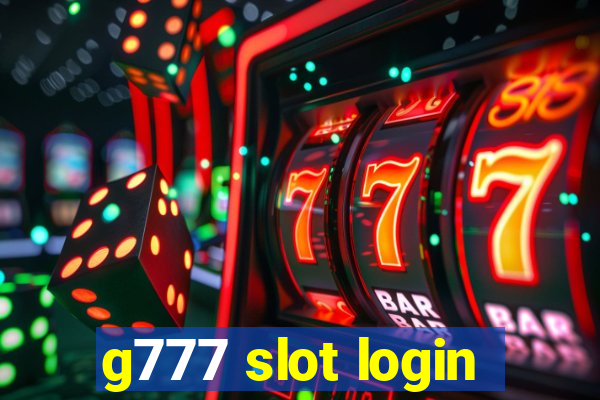 g777 slot login