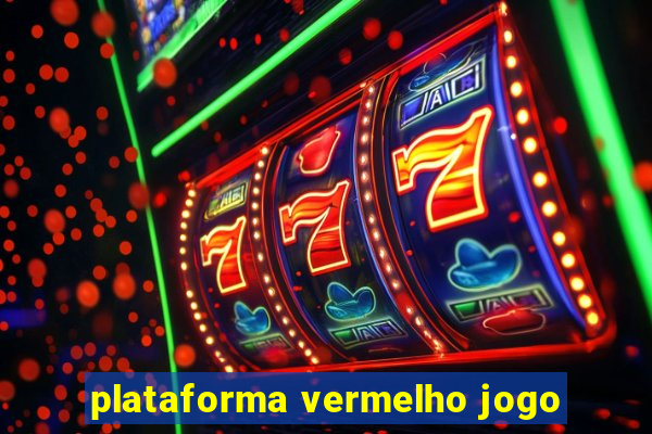 plataforma vermelho jogo