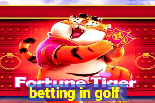 betting in golf