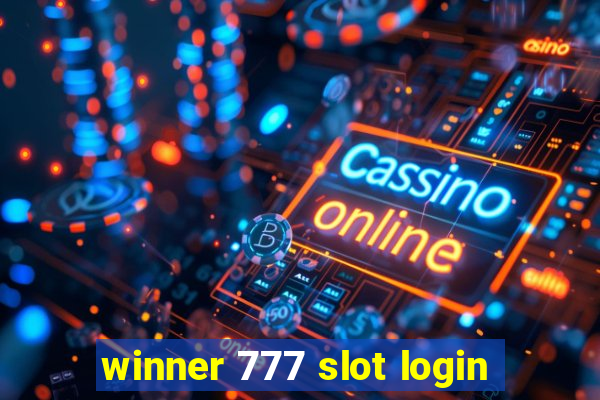 winner 777 slot login