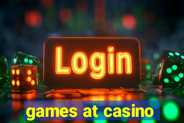 games at casino