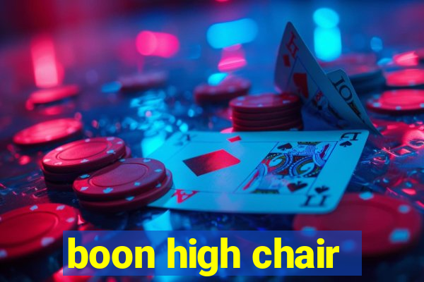 boon high chair